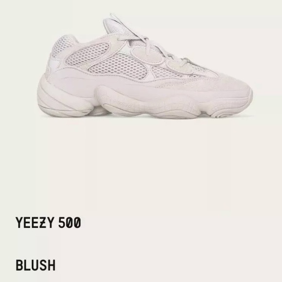 *sold* Adidas Yeezy 500 Blush Mens Size 13 - Picture 2 of 8
